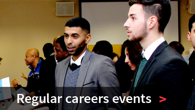 Regular careers events